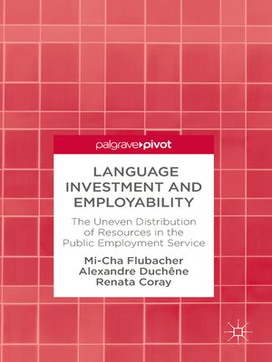 cover image of Language Investment and Employability